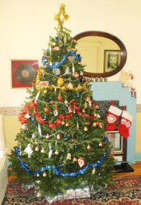 The coat hanger star still shines on James Houston Turner's Christmas tree